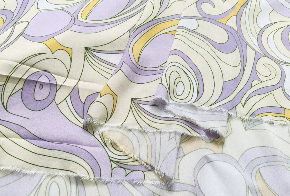 1 meter X 1.4 meter Geometric Patchwork Dress Fabric Soft Viscose Material