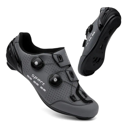 Road Cycling Shoes Man Breathable Summer Self-Locking Cleat Non-slip Bicycle Shoe Men Spd Racing Sneaker Lightweight NovaCart