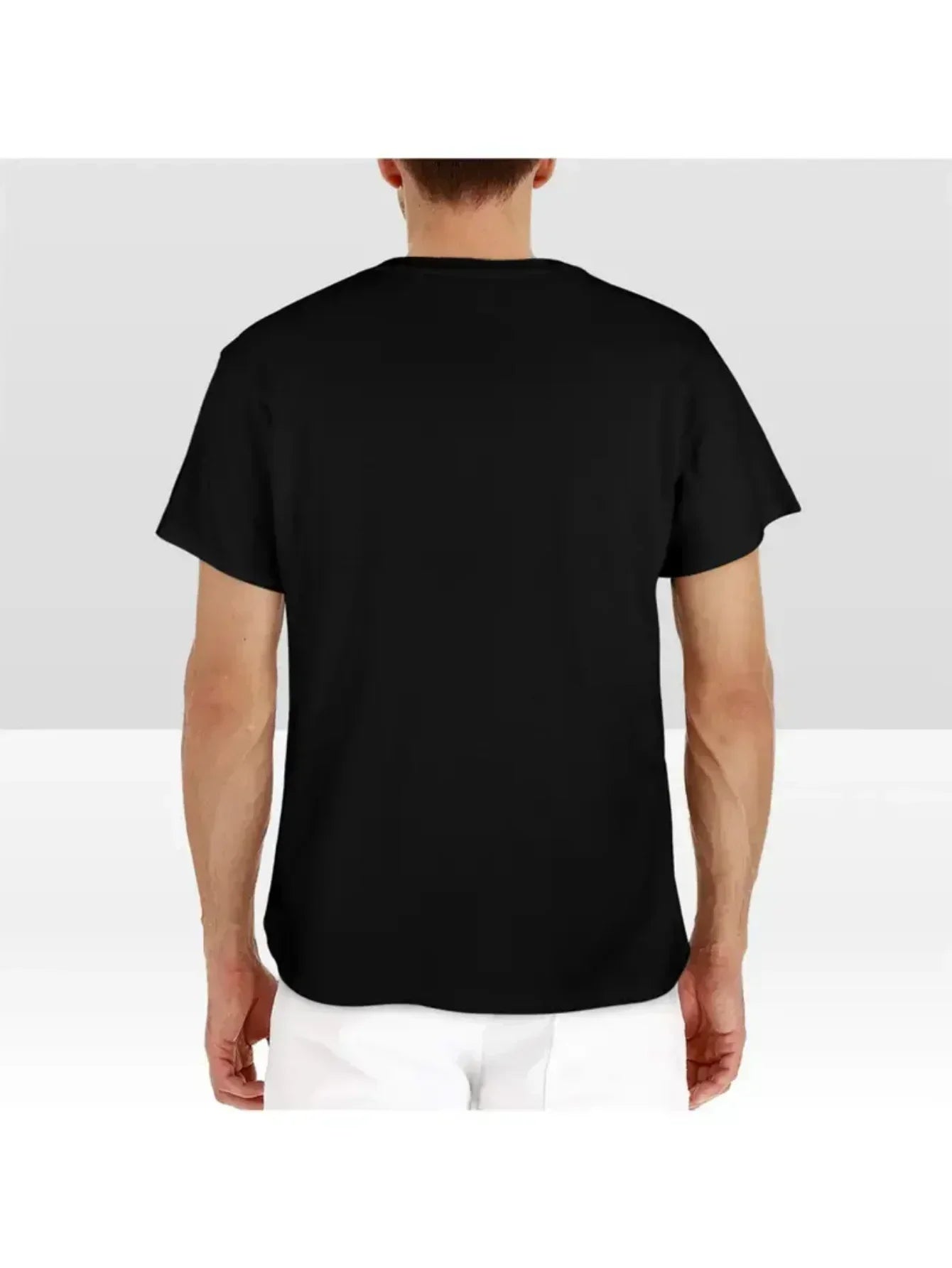 Men's Funny Rude Humor Don Shoot I M White Sarcastic T Shirt Pure Cotton Tops Unique Short Sleeve O Neck Tees Breathable Tops NovaCart