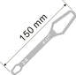 Universal Adjustable Torx Wrench 3-17mm Double-Headed Self-Tightening Glasses Wrench Board for Factory Hand Tools Spanner Pi-Mart