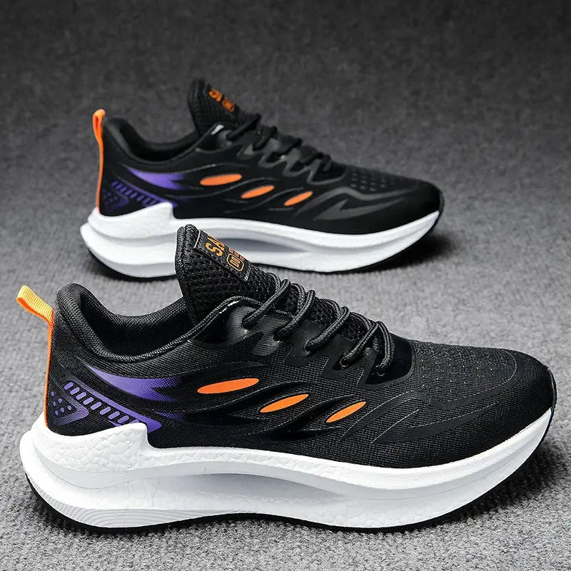 Men's Breathable Sports Shoes Spring New Mesh Casual Fashion Versatile Trendy Men's Shoes Summer Running Shoes Suitable for Outdoor Sports NovaCart