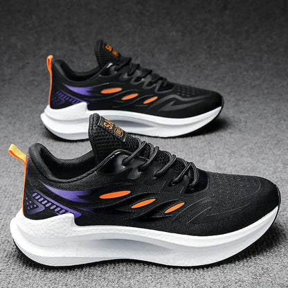 Men's Breathable Sports Shoes Spring New Mesh Casual Fashion Versatile Trendy Men's Shoes Summer Running Shoes Suitable for Outdoor Sports NovaCart