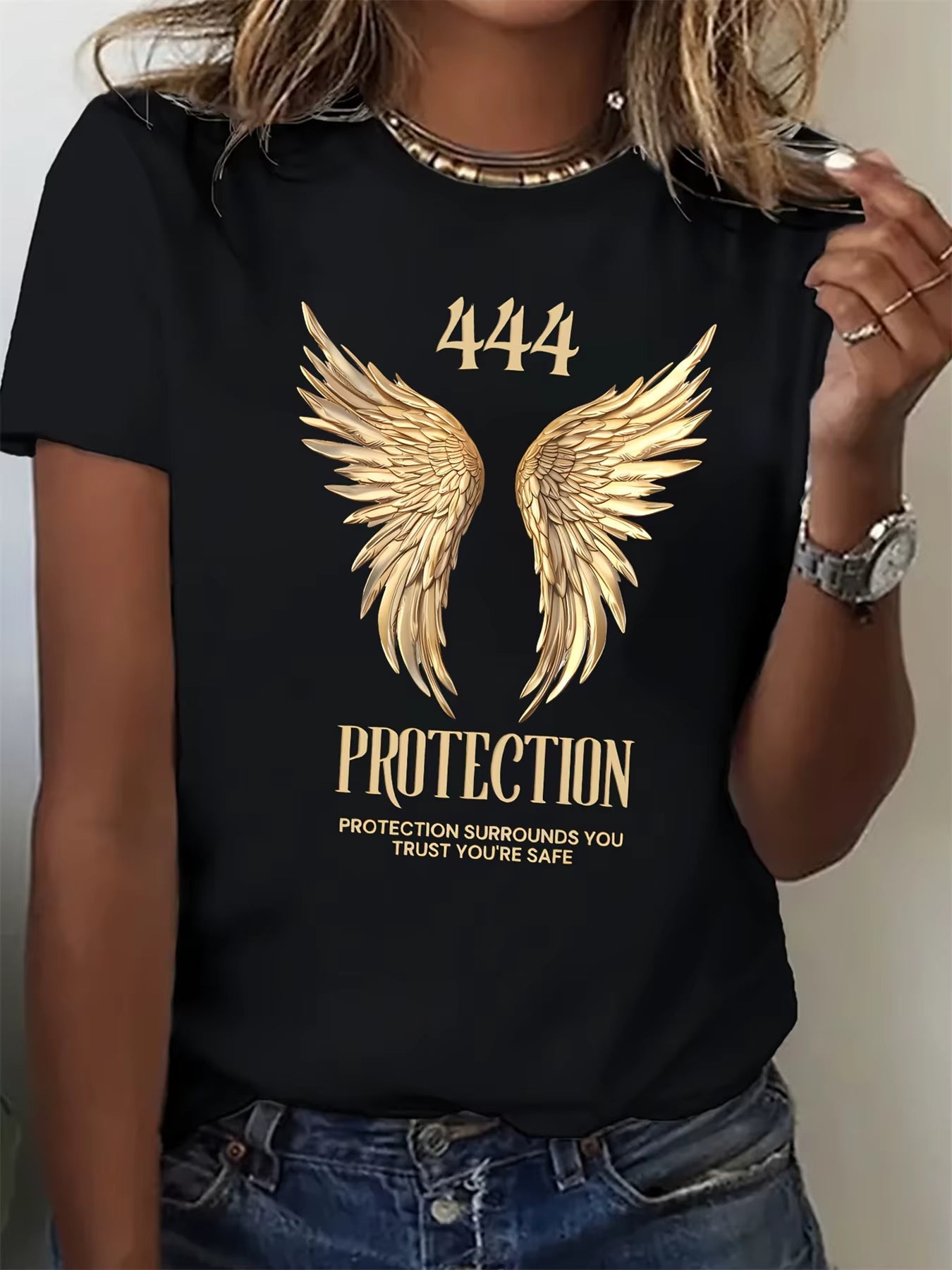 Woman Free Bird Shirt Eagle Graphic Tees FitiqueFit