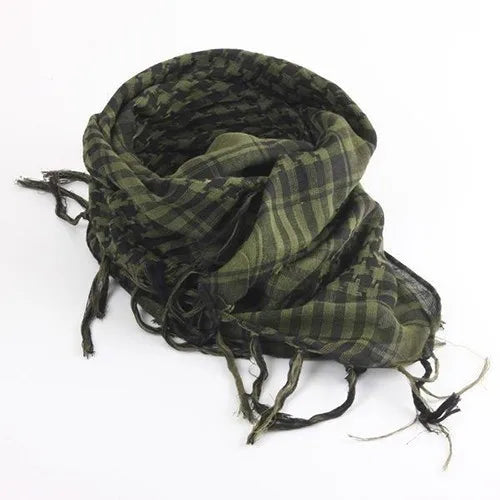 Fashion Military Fashion Lightweight Army Plaid Scarf Unisex Tactical Arab Scarf To Keep Warm Pi-Mart
