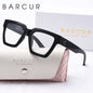 BARCUR Large Fashionable Frame Pink Reading Glasses for Women – Stylish Square Thick Frame Eyewear with Multi-Degree Options for Men & Women – Lightweight Blue Light Blocking Computer Glasses with White Gift Box for Home Office & Study Stevvex