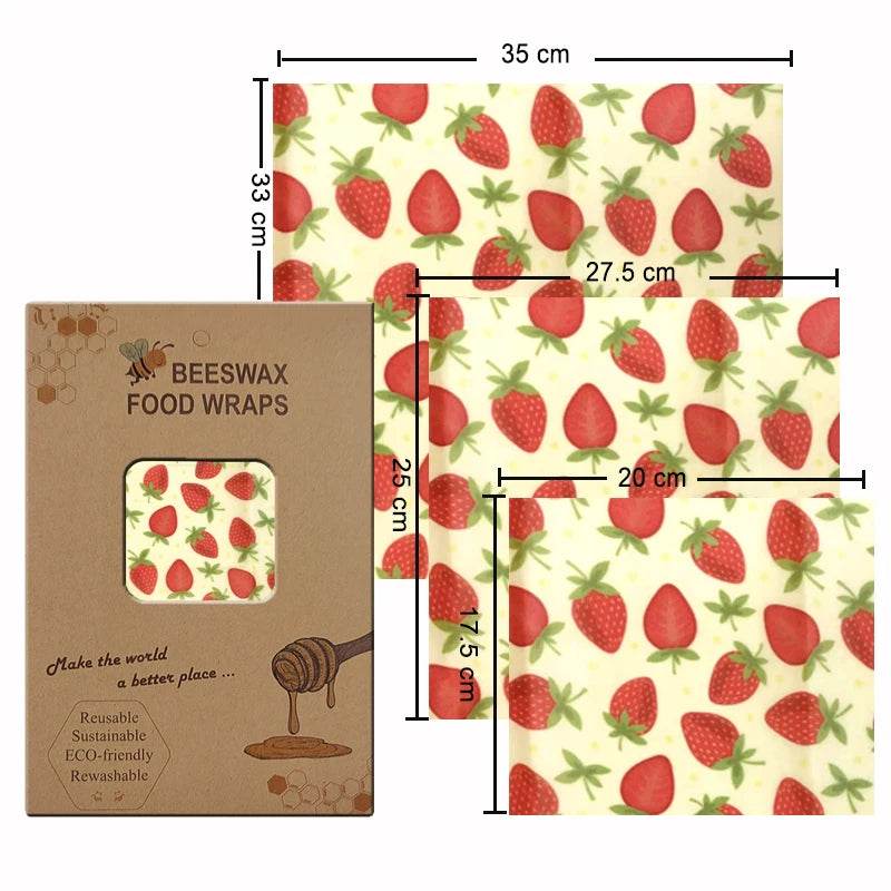 Eco-Friendly Reusable Food Wraps SmartPursue™