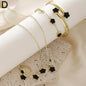 Plum Blossom Plant Five Leaf Flower Five Piece Set