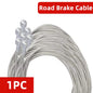 1/5/10PCS 2M MTB Bicycle Brake Line Bicycle Speed Line Fixed Gear Shifter Gear Brake Cable Set Core Inner Wire for MTB Road Bike Pi-Mart