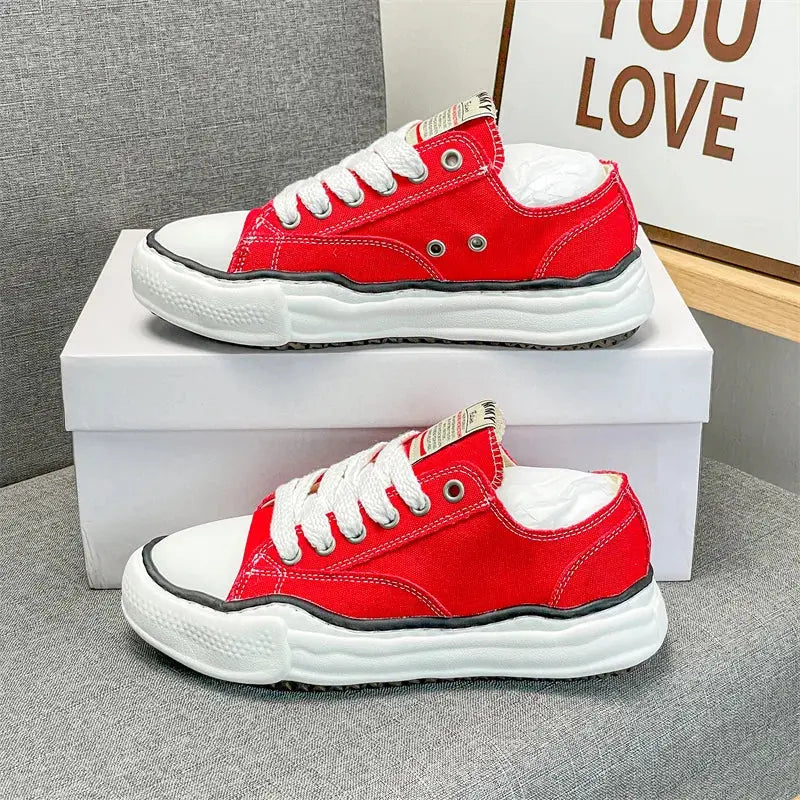 6529 Casual Shoes Men's Sports footwear Summer Casual Thick Soled Women oft Comfortable Non-slip Outdoor Fashion Board sneakers NovaCart
