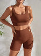 Women's Seamless Ribbed Yoga Set FitiqueFit