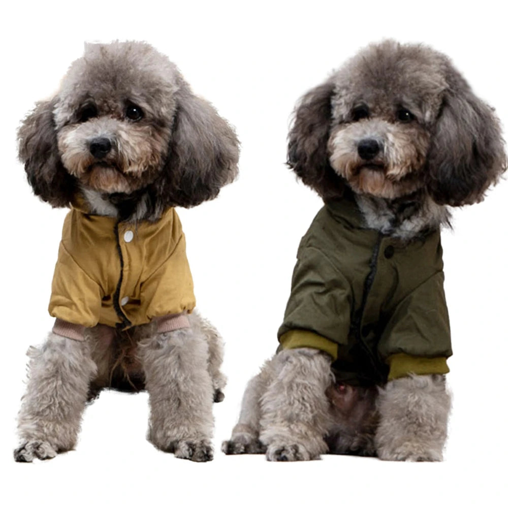 Winter Warm Puppy Jacket, Thicken Hoodie Dog Coat for Small Medium Dogs Chihuahua Yorkies, Cute Pet Clothing NovaCart