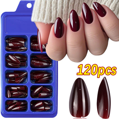 120Pcs 9-Colors French Fake Toenails Summer Short Sqaure Press On Toe Nails Tips Glossy Nude/Pink/Brown Full Cover False Toenail NovaCart