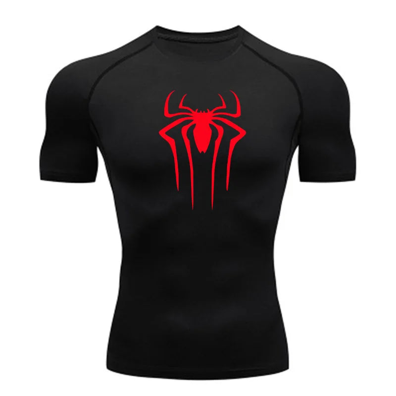New Compression Shirt Men Fitness Gym Super Hero Sport Running T-Shirt Rashgard Tops Tee Quick Dry Short Sleeve T-Shirt For Men NovaCart
