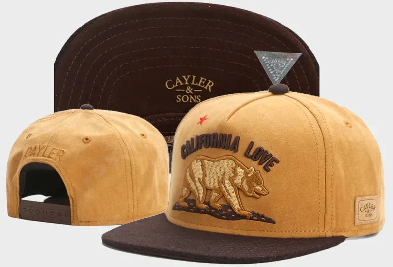 Classic Snapback Hat – Flat Bill Adjustable Baseball Cap FitiqueFit