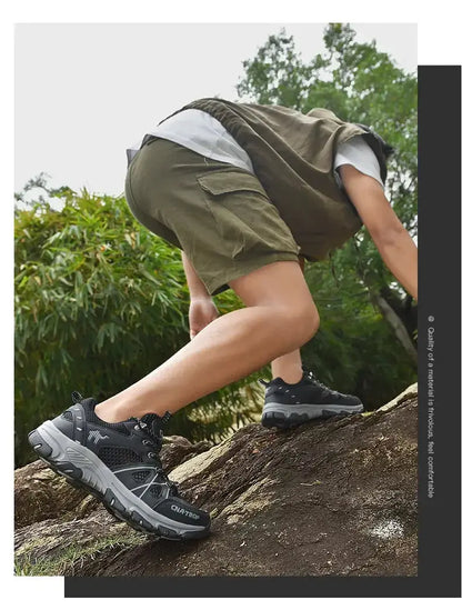 Men's Hiking Shoes Breathable Mesh Sports Single Shoes Summer Outdoor Wear-resistant  Hiking and Hunting Tactical Sports Shoes NovaCart