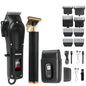 T9 Vintage Men's Electric Hair Clipper Beard Trimmer/Rechargeable Hair Cutting Machine With Nose Hair Trimmer Kit Boyfriend Gift NovaCart