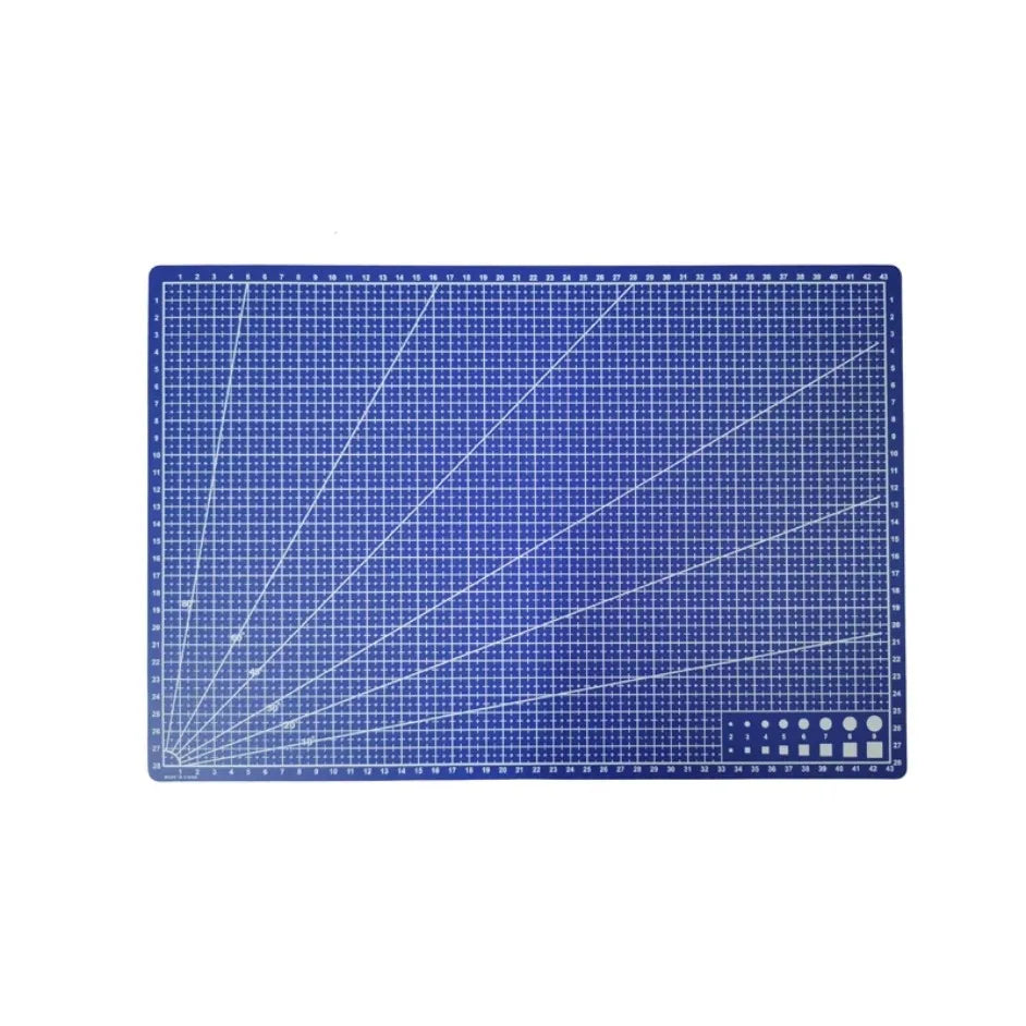Process Anti Cutting Double-Sided Carving A3 Cutting Pad PVC Table Pad Leather Student DIY Process Self-Healing Pad 45×30x0.09cm Pi-Mart