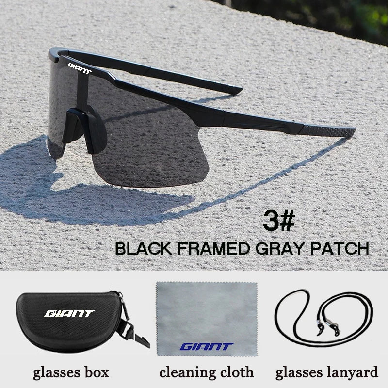 2025 giant new cycling Glasses UV400 Protection, Anti-Fog, Sports Sunglasses for Men Women with case Pi-Mart