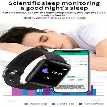 Multifunctional Smart Watch Men Women Bluetooth Connected Phone Music Player Fitness Sport Bracelet Sleep Monitor D13 Smartwatch NovaCart