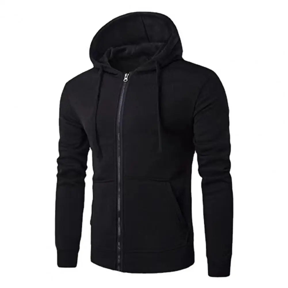 Autumn Men Sweatshirts Long Sleeve Jacket Hoodie Zipper Closure Jacket Male Hoodies Sweatshirt Slim Fit Male Clothing NovaCart