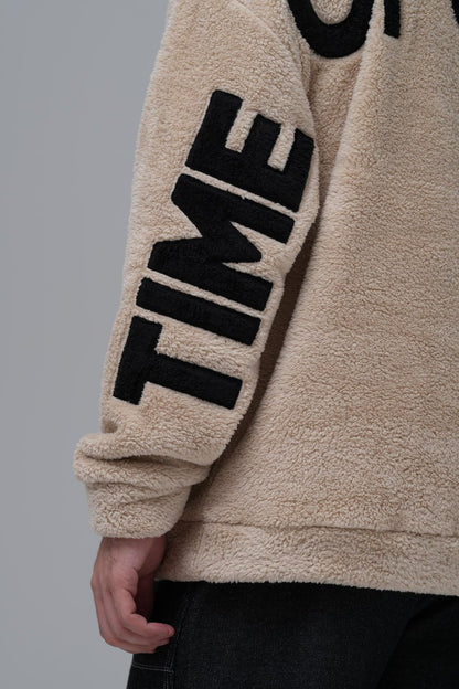 "SAW" Teddy Fleece Hoodie Withinblack