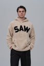 "SAW" Teddy Fleece Hoodie Withinblack