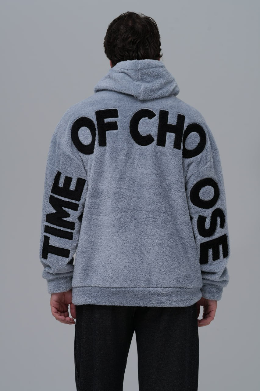"SAW" Teddy Fleece Hoodie Withinblack