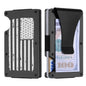 RFID Blocking Minimalist Scratch Resistant Slim Credit Card Holder Wallet with Easily Removable Money Clip