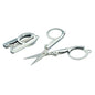 Folding Scissors, 3-1/2" (2"Â folded), Stainless Steel quakekits.com