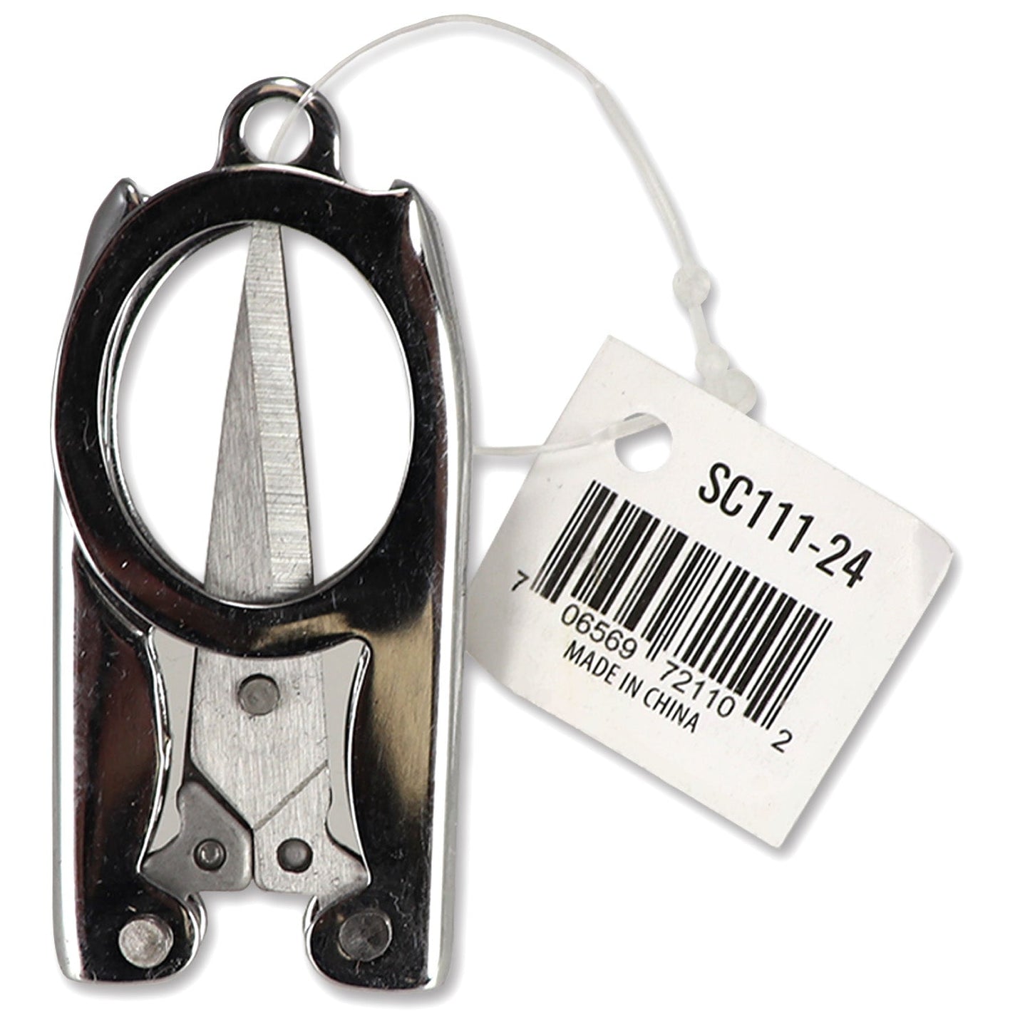 Folding Scissors, 3-1/2" (2"Â folded), Stainless Steel quakekits.com