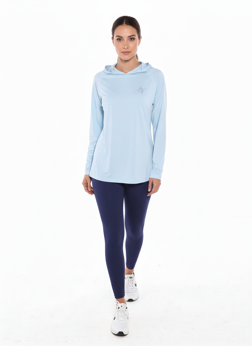 Seaside Performance Hoody White Water Life