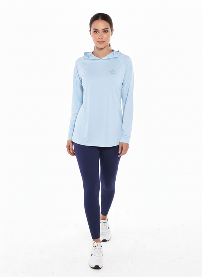 Seaside Performance Hoody White Water Life
