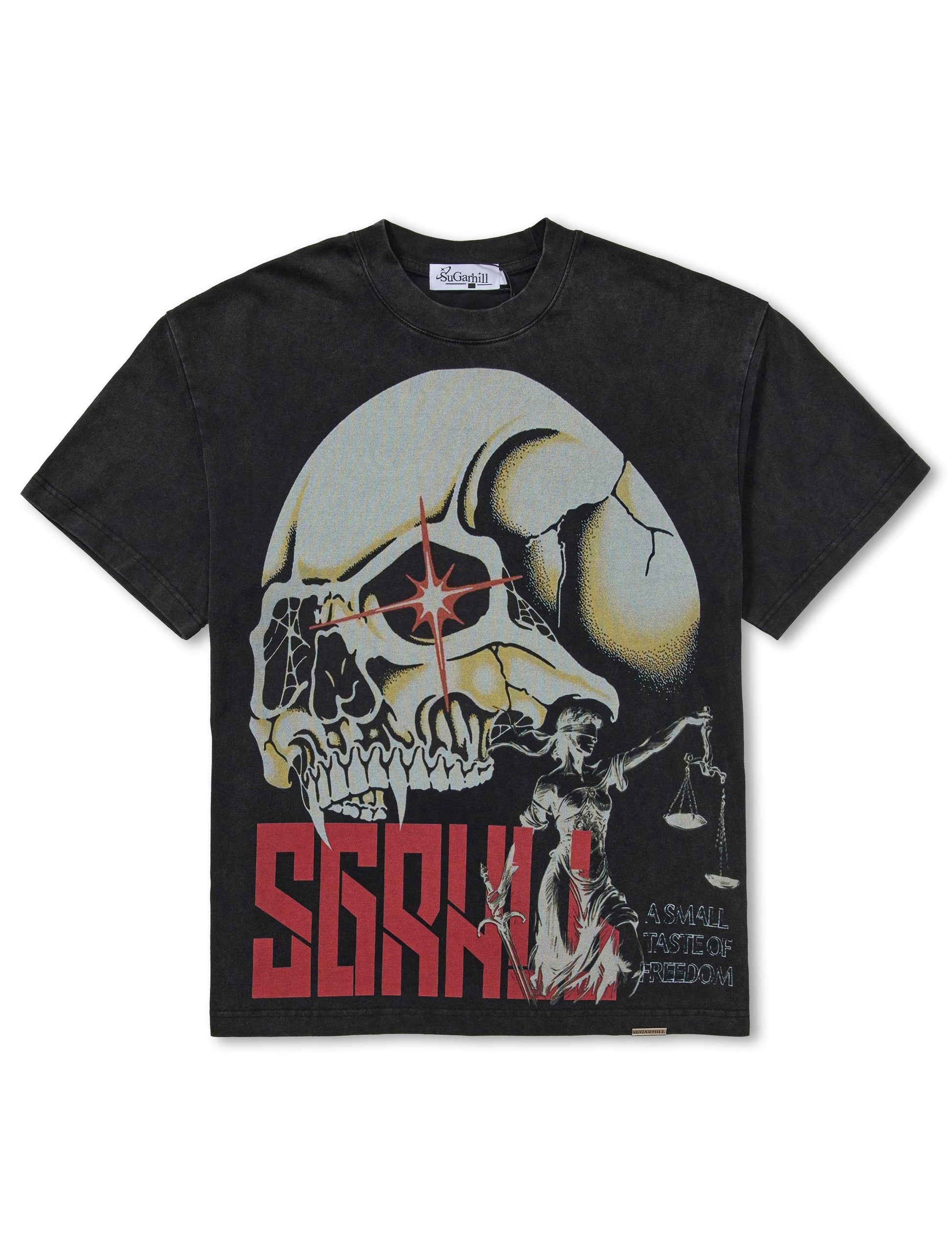 Sugarhill Taste Tee - Black Vintage Denim Exchange