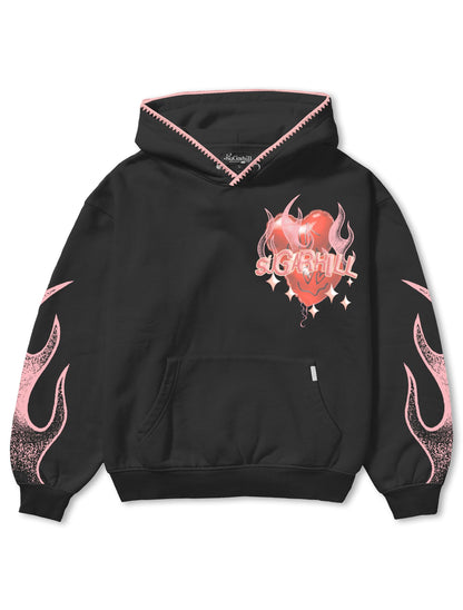 Sugarhill Disco Dreams Hoodie - Black Denim Exchange