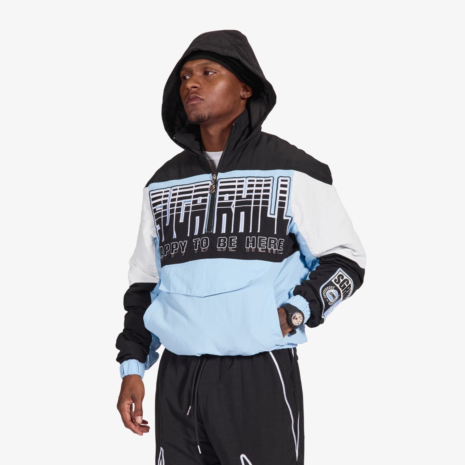 Sugarhill Storm Starter Jacket - Baby Blue Denim Exchange