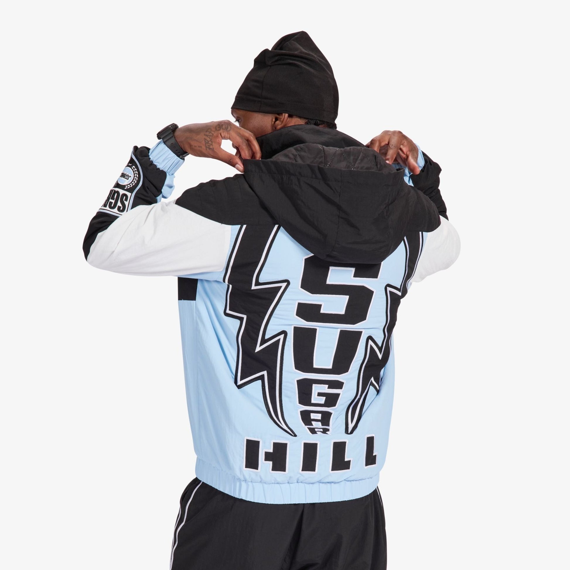 Sugarhill Storm Starter Jacket - Baby Blue Denim Exchange