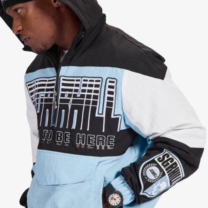 Sugarhill Storm Starter Jacket - Baby Blue Denim Exchange