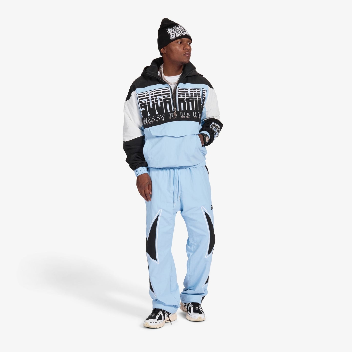 Sugarhill Storm Starter Jacket - Baby Blue Denim Exchange