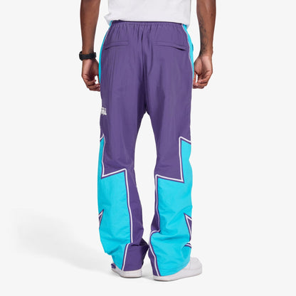 Sugarhill Bolt Windbreaker Pants - Purple Denim Exchange