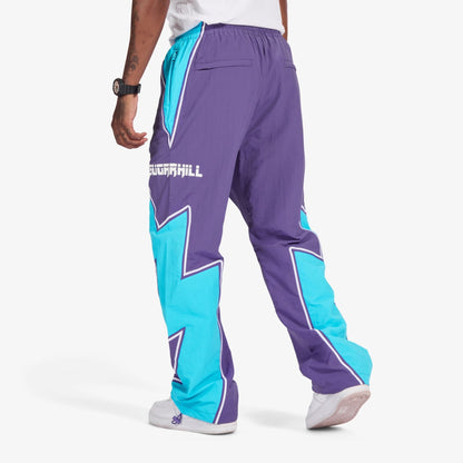Sugarhill Bolt Windbreaker Pants - Purple Denim Exchange