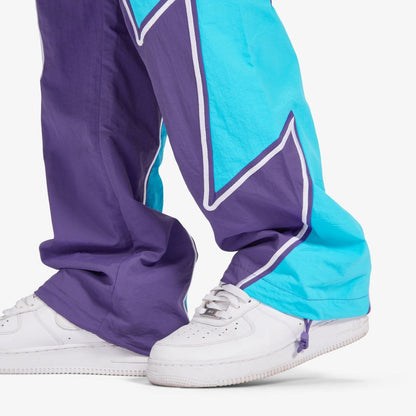 Sugarhill Bolt Windbreaker Pants - Purple Denim Exchange
