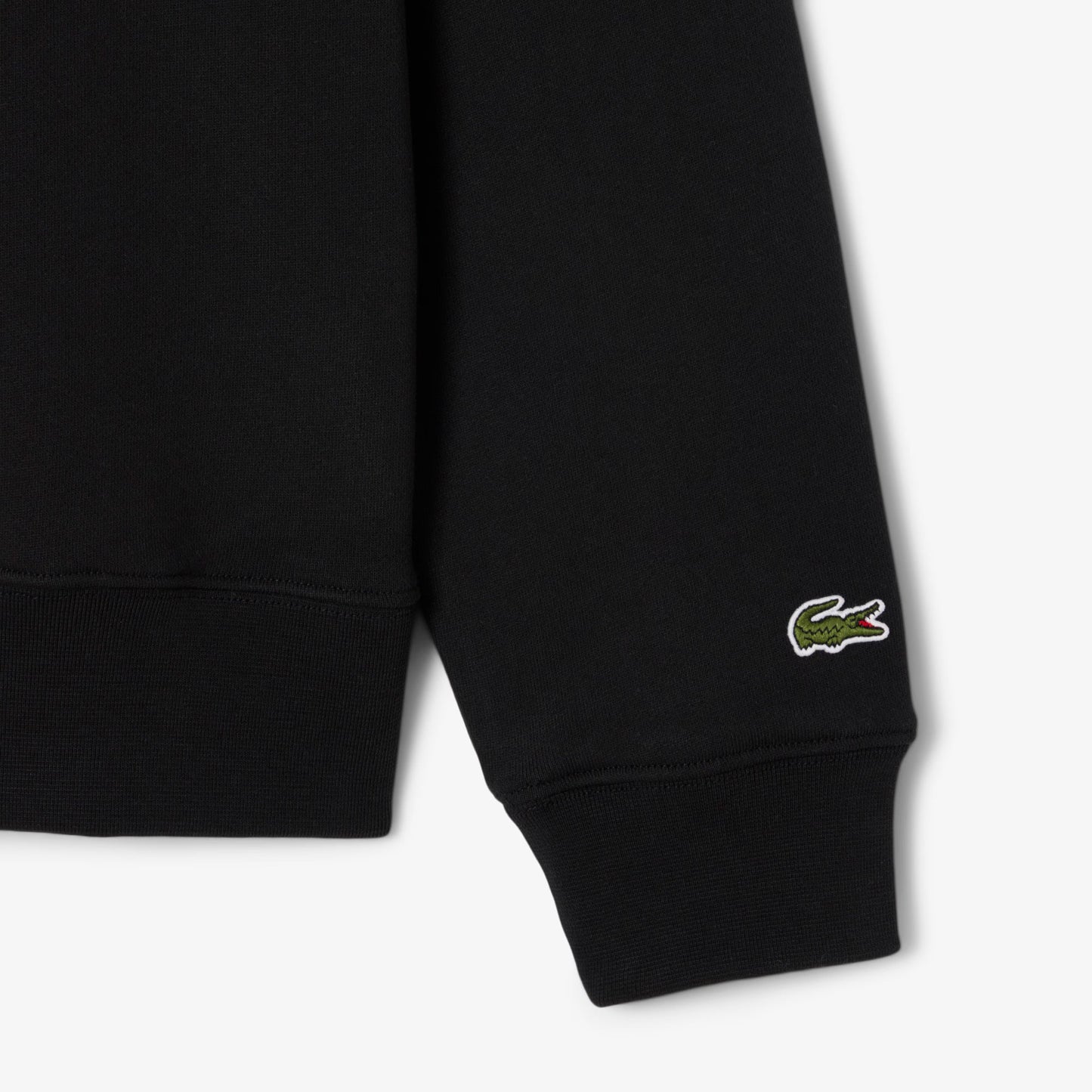 Lacoste Printed Crewneck Sweatshirt - Black Denim Exchange