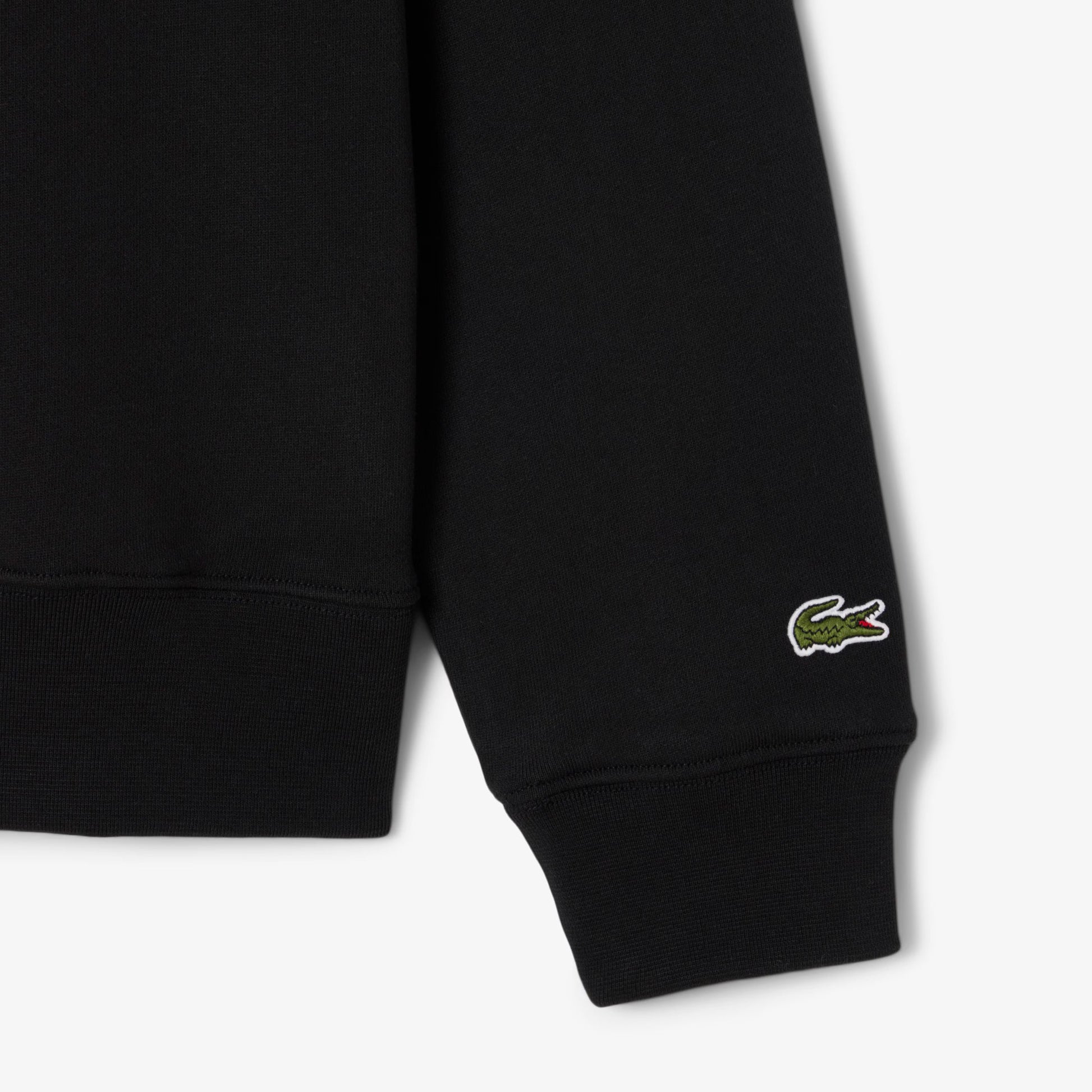 Lacoste Printed Crewneck Sweatshirt - Black Denim Exchange