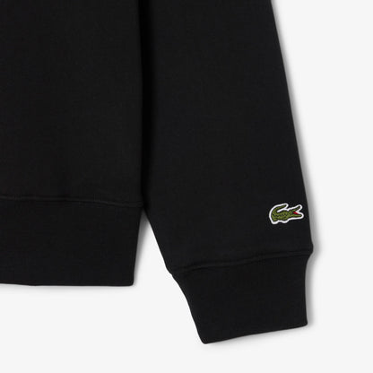 Lacoste Printed Crewneck Sweatshirt - Black Denim Exchange