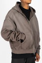 Weathered Zip Up Superline