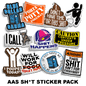 Sh*t Sticker Pack Armed American Supply