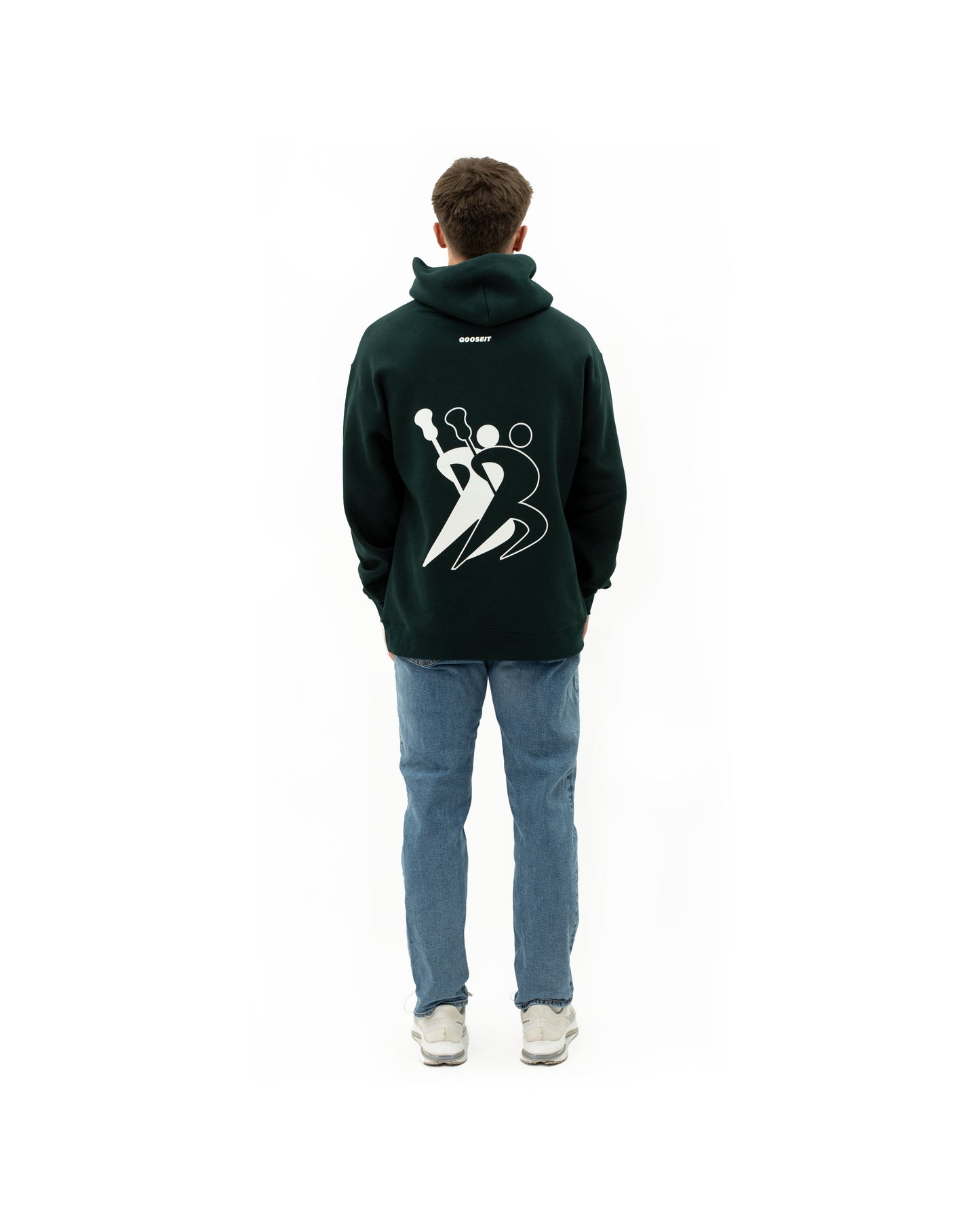 Silhouette Lacrosse Hoodie GOOSE IT®