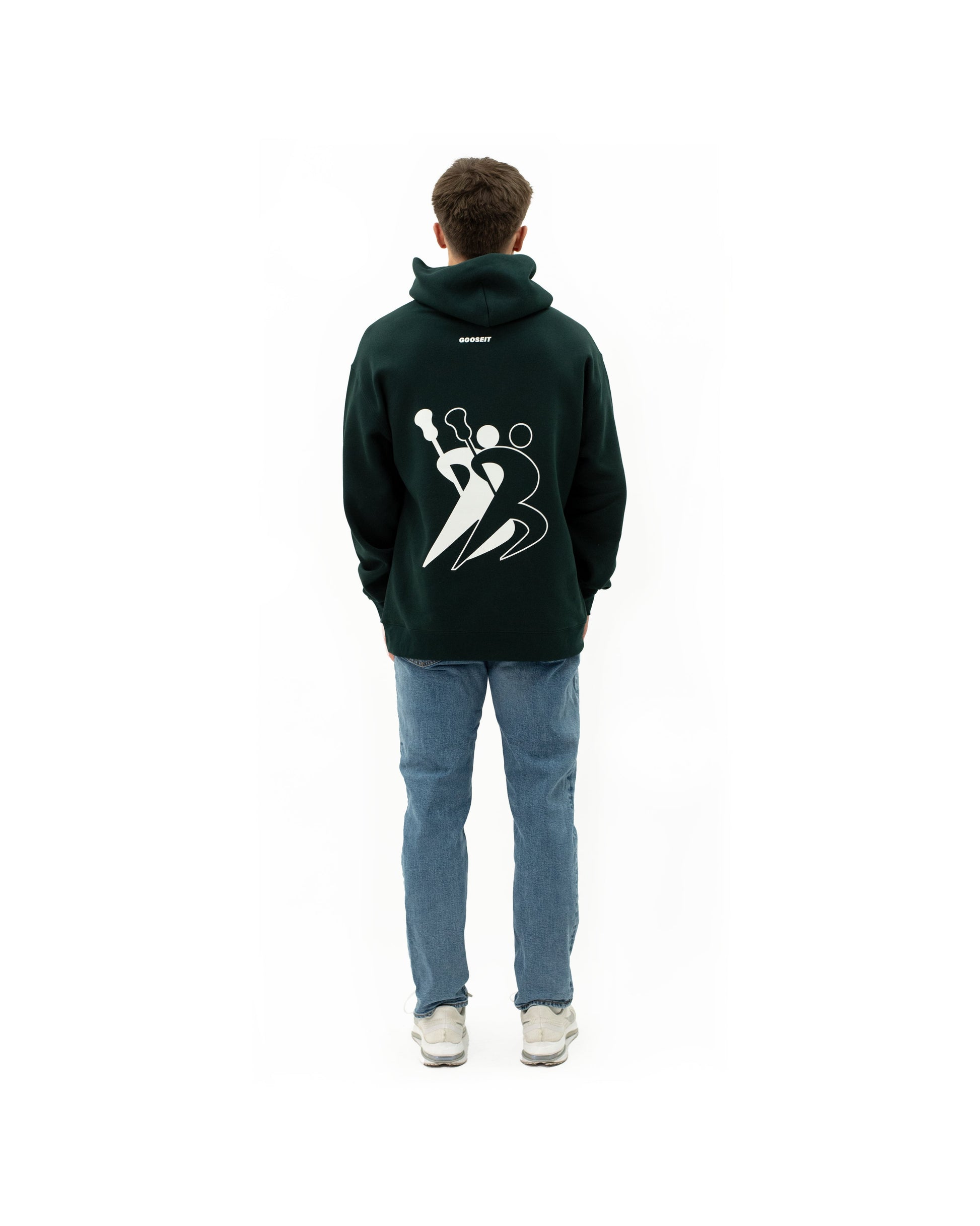 Silhouette Lacrosse Hoodie GOOSE IT®