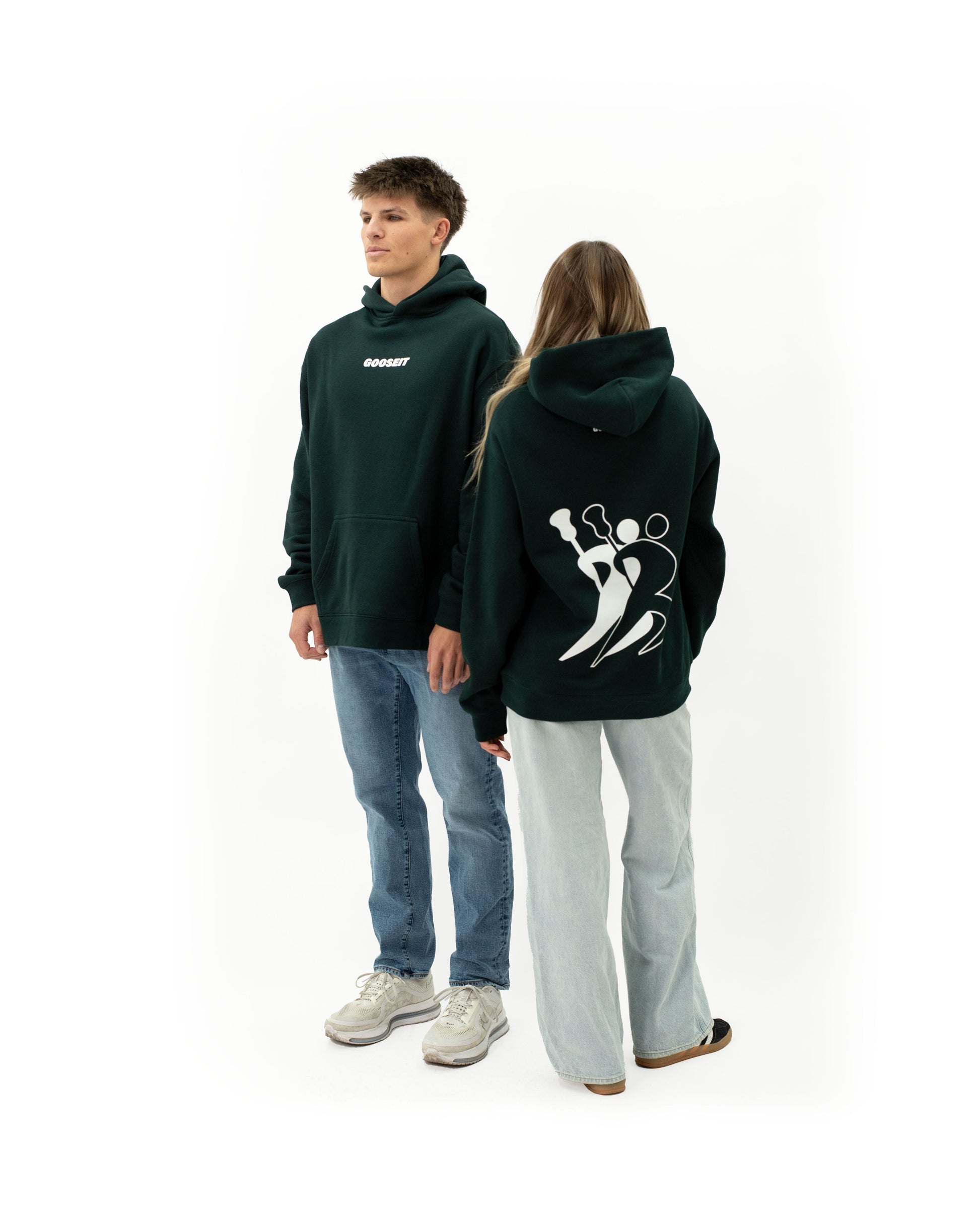 Silhouette Lacrosse Hoodie GOOSE IT®