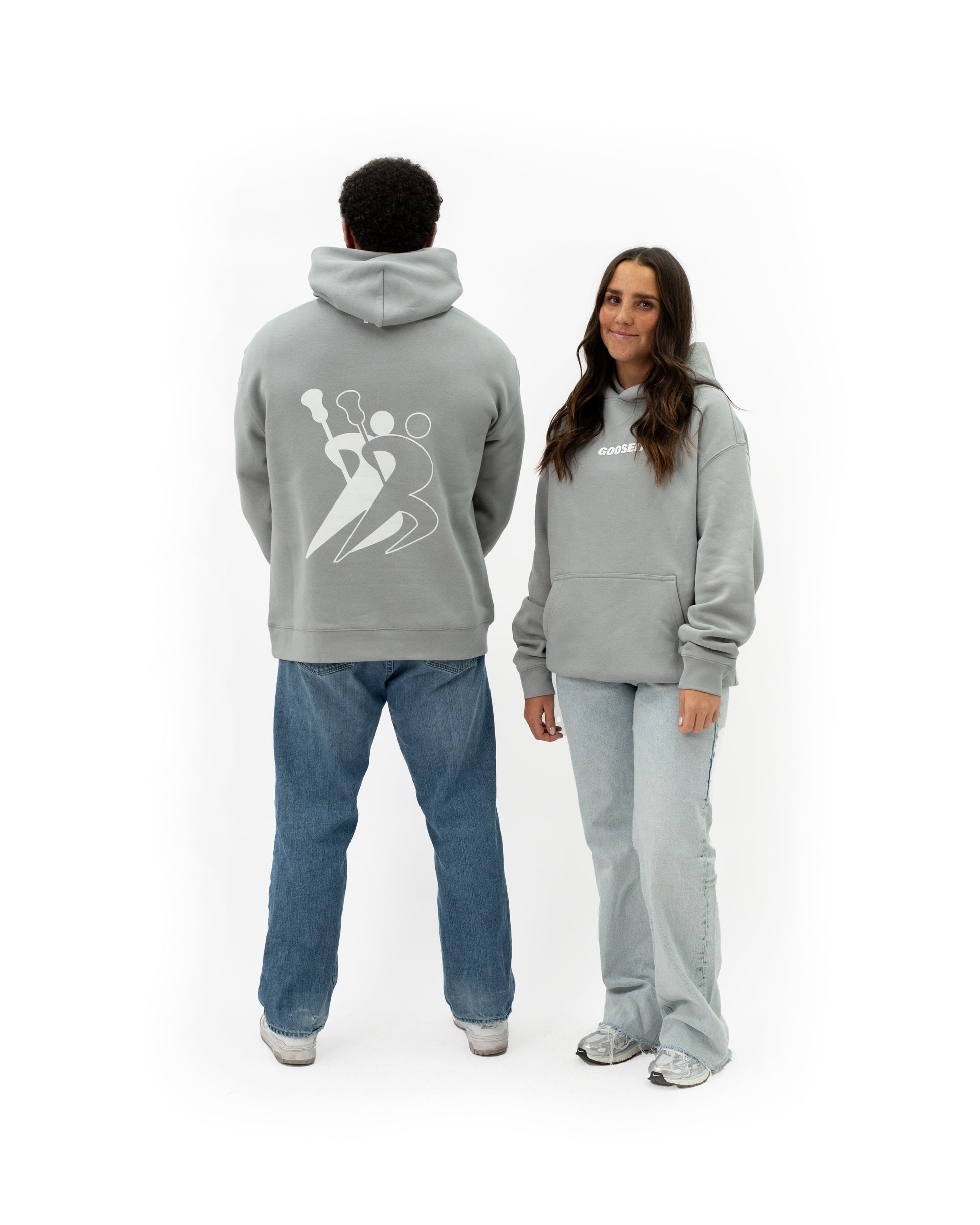 Silhouette Lacrosse Hoodie GOOSE IT®